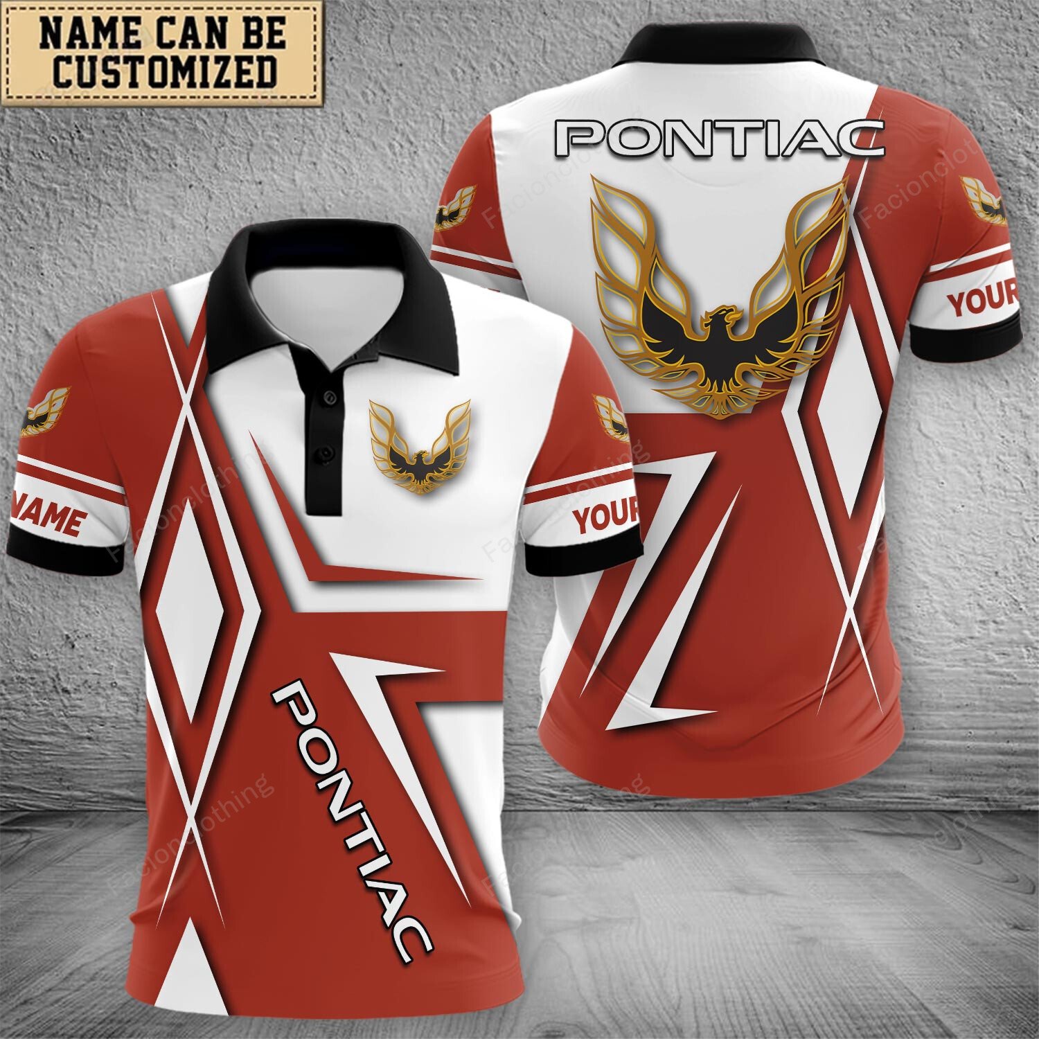 Sportswearmerch Firebird Pontiac Car Polo Shirt For Fan