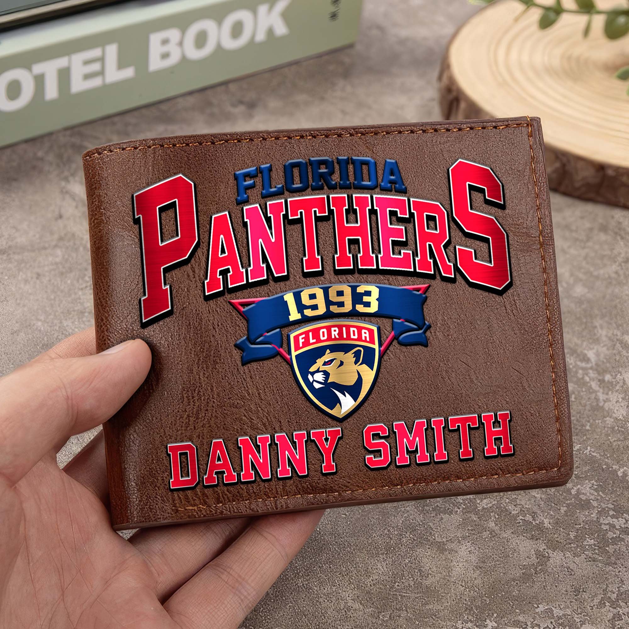 Sportswearmerch Florida Panthers NHL Folded Wallet For Fan