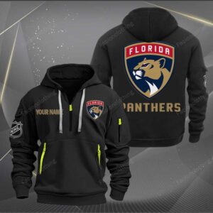 Sportswearmerch Florida Panthers NHL Personalized Half Zip Hoodie For Fan