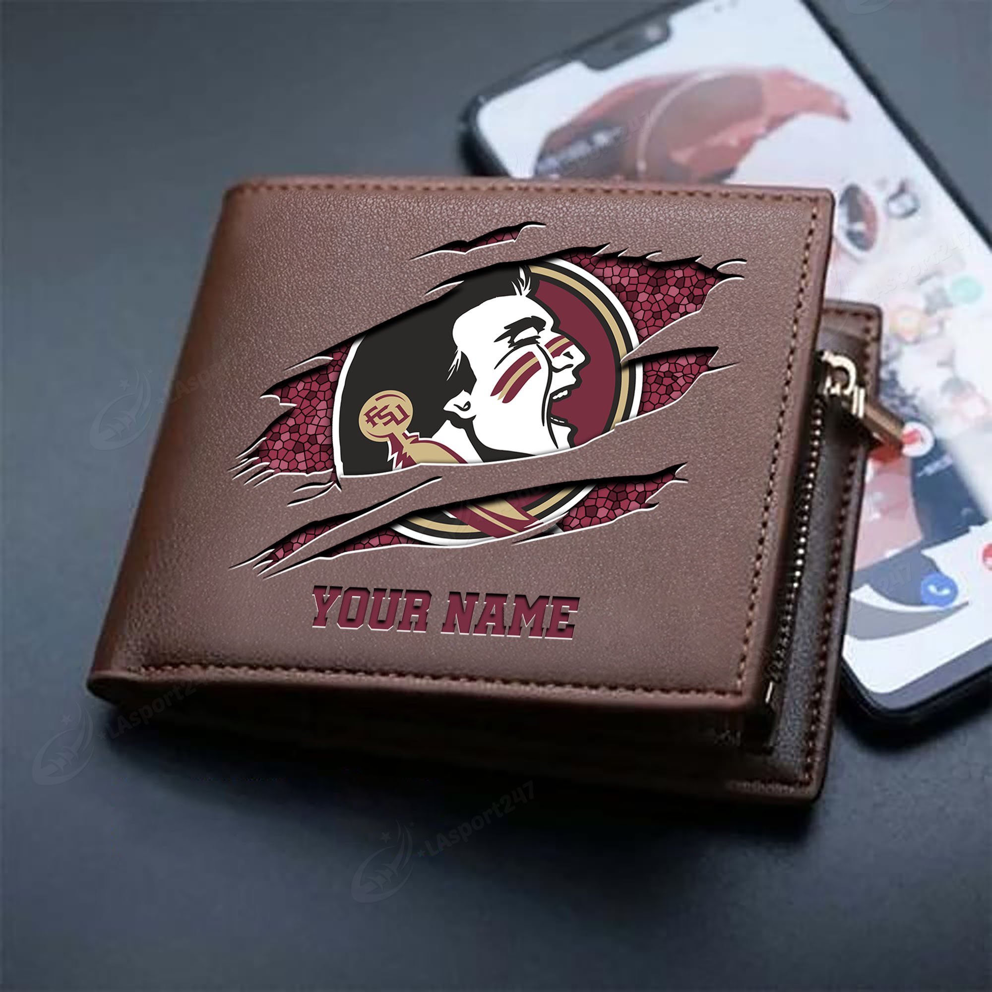 Sportswearmerch Florida State Seminoles NCAA Men Wallet For Fan