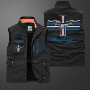 Sportswearmerch Ford Car-Mustang Pocket Vest For Fan