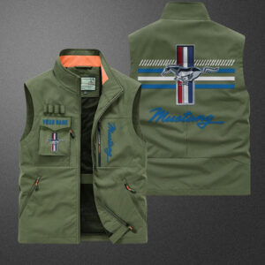 Sportswearmerch Ford Car-Mustang Pocket Vest For Fan
