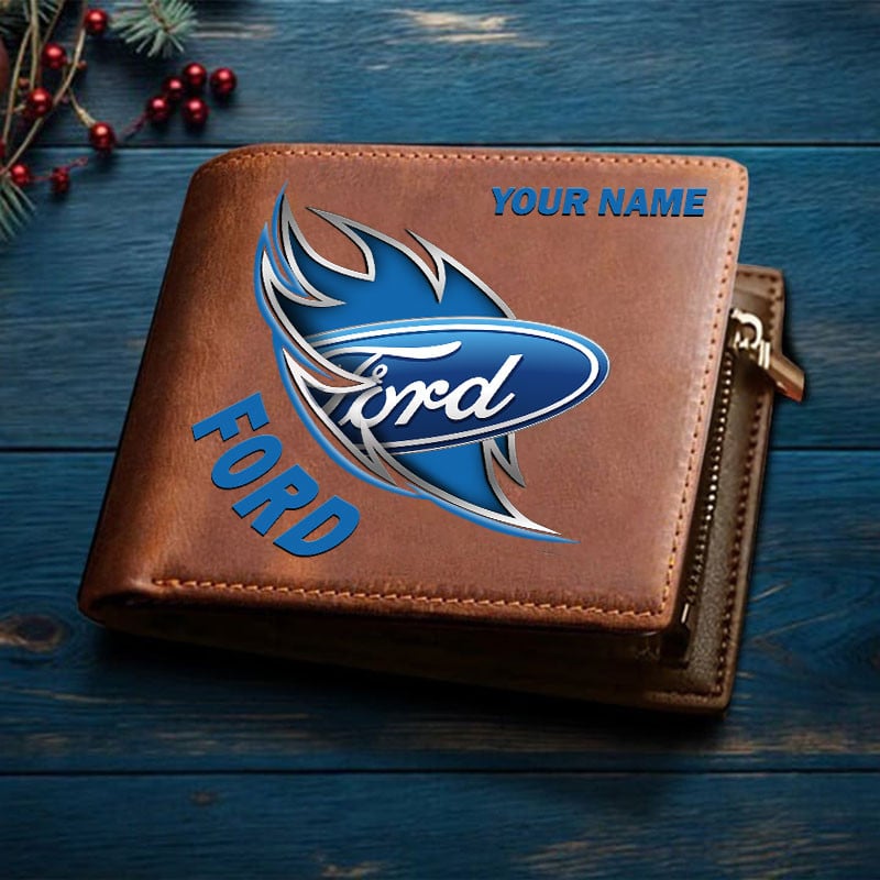 Sportswearmerch Ford Car New Man Folded Wallet Gifts For Fan