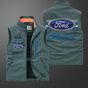 Sportswearmerch Ford Car Pocket Vest For Fan