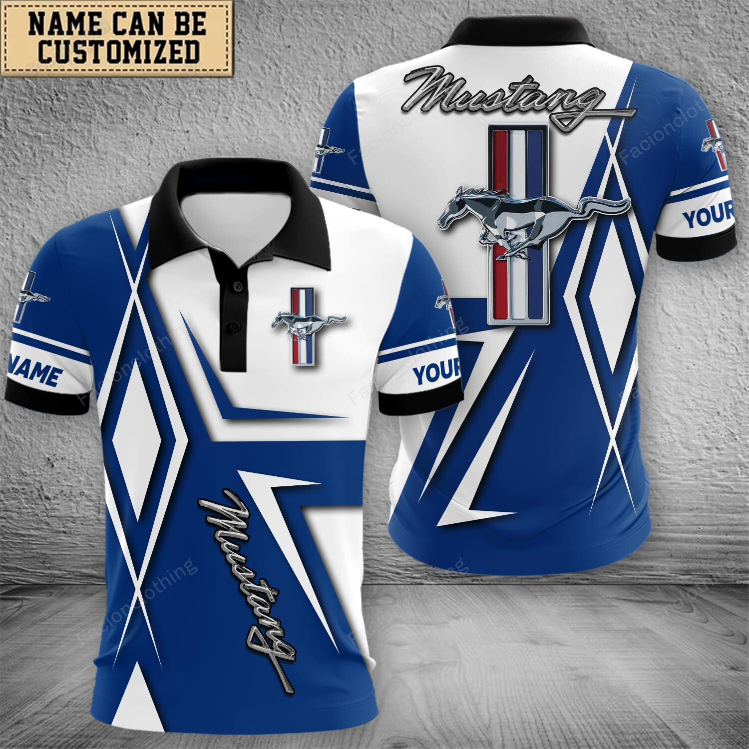Sportswearmerch Ford Car Polo Shirt For Fan