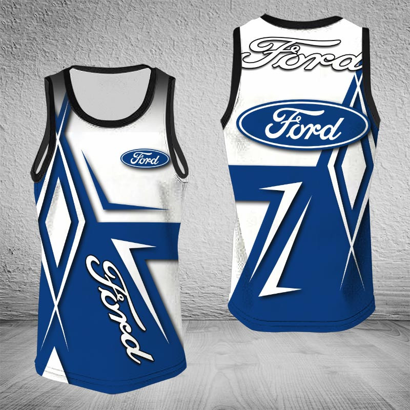 Sportswearmerch Ford-Mustang Car Tanktop For Fan