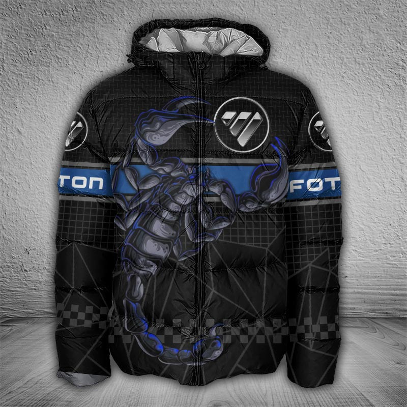 Sportswearmerch Foton Motorcycle Puffer Jacket For Fan