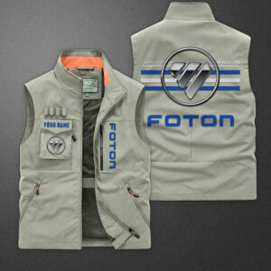 Sportswearmerch Foton Tractor Pocket Vest For Fan
