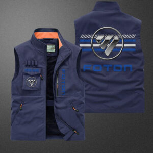 Sportswearmerch Foton Tractor Pocket Vest For Fan
