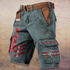 Sportswearmerch Fox Racing Motorcycle Denim Shorts For Fan