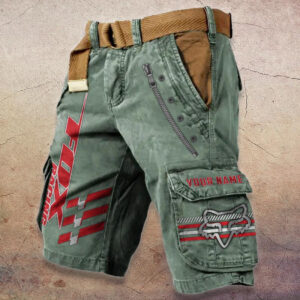 Sportswearmerch Fox Racing Motorcycle Denim Shorts For Fan