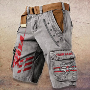 Sportswearmerch Fox Racing Motorcycle Denim Shorts For Fan