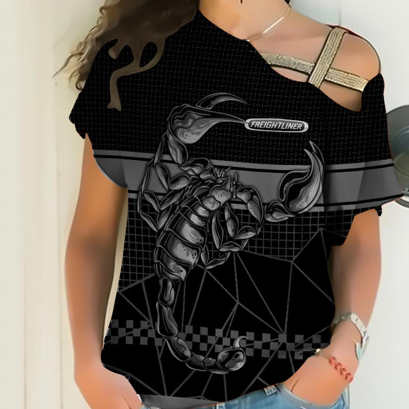 Sportswearmerch Freightliner Trucks Strapless Short Sleeve For Fan
