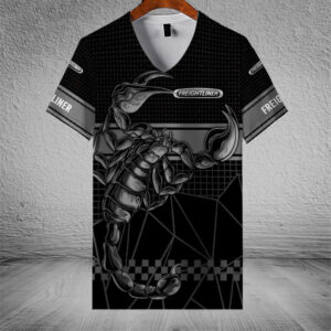Sportswearmerch Freightliner Trucks V-neck Women T-shirt For Fan