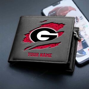 Sportswearmerch Georgia Bulldogs NCAA Men Wallet For Fan