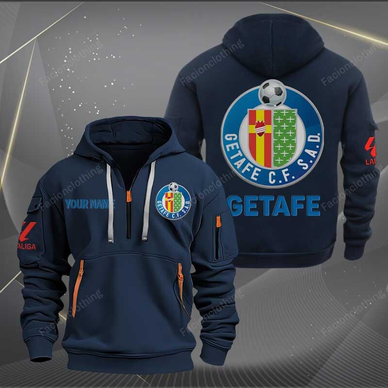 Sportswearmerch GeTafe Tractor Personalized Half Zip Hoodie For Fan