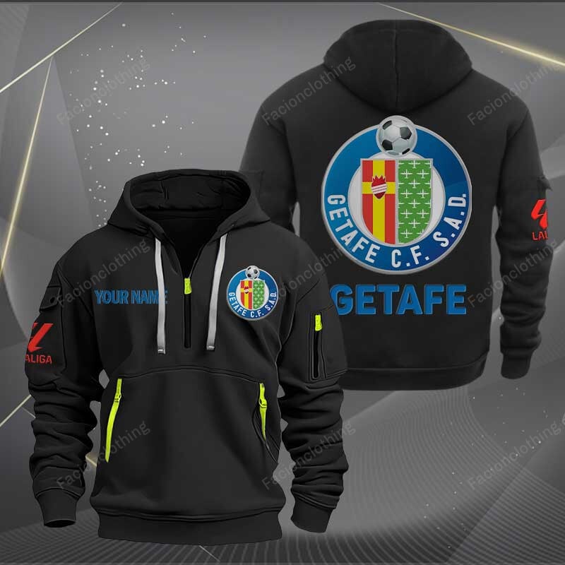Sportswearmerch GeTafe Tractor Personalized Half Zip Hoodie For Fan