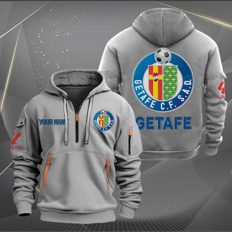 Sportswearmerch GeTafe Tractor Personalized Half Zip Hoodie For Fan