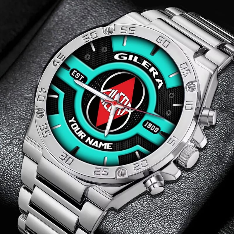 Sportswearmerch Gilera Motorcycle Watch For Fan