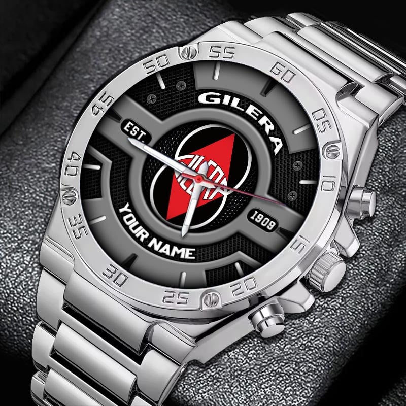 Sportswearmerch Gilera Motorcycle Watch For Fan