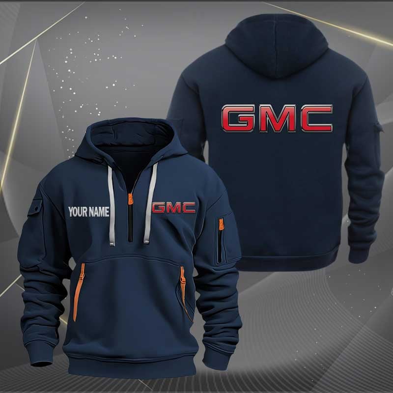 Sportswearmerch GMC Car Personalized Half Zip Hoodie For Fan