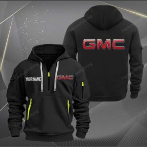 Sportswearmerch GMC Car Personalized Half Zip Hoodie For Fan