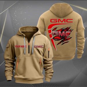 Sportswearmerch GMC Car Personalized Half Zip Hoodie For Fan