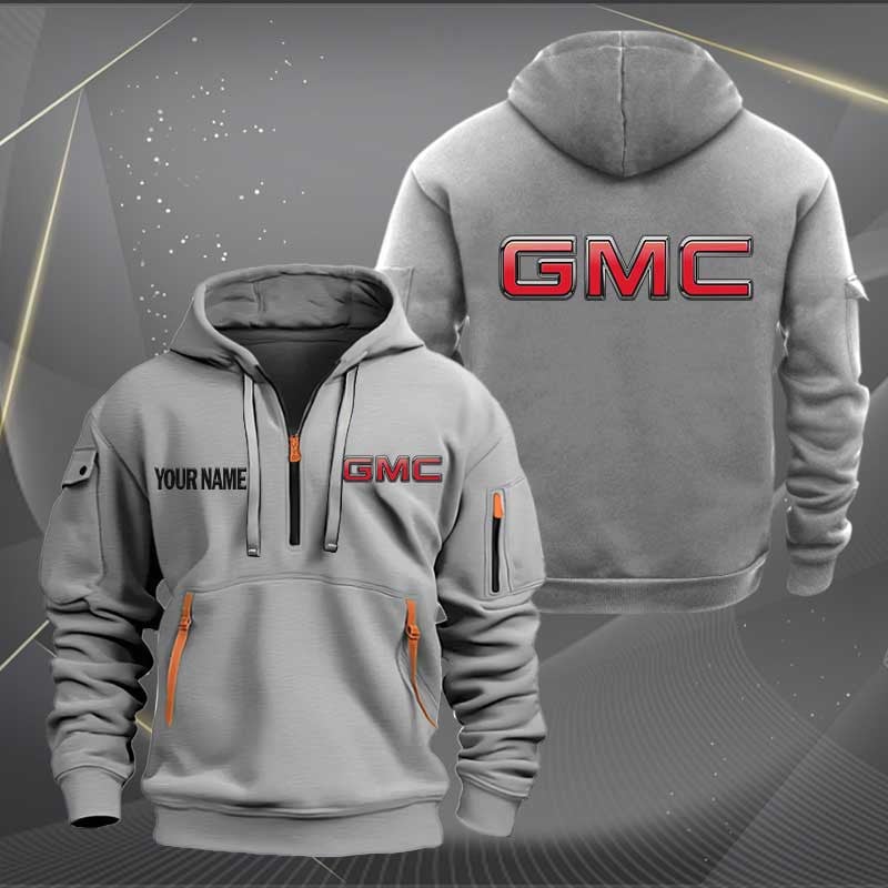 Sportswearmerch GMC Car Personalized Half Zip Hoodie For Fan
