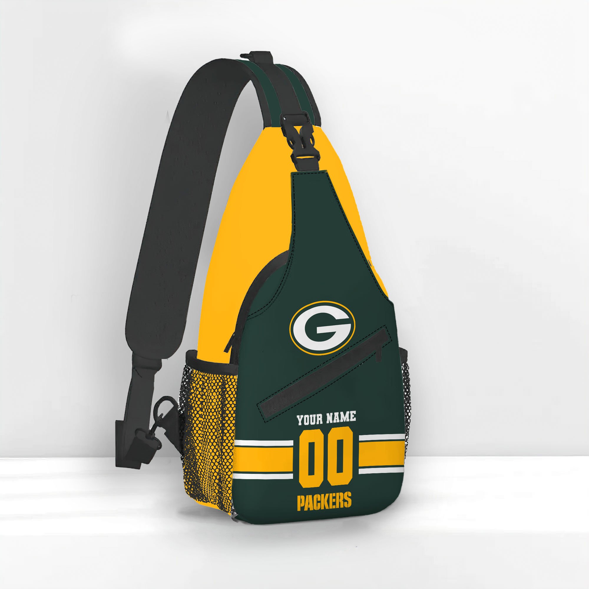 Sportswearmerch Green Bay Packers NFL Personalized Sling Bag For Fan