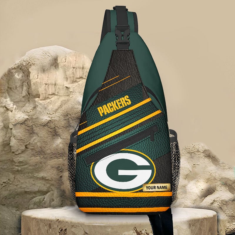 Sportswearmerch Green Bay Packers NFL Personalized Sling Bag For Fan