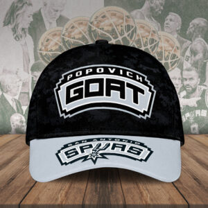 Sportswearmerch Gregg Popovich x San Antonio Spurs Classic Cap For Fan