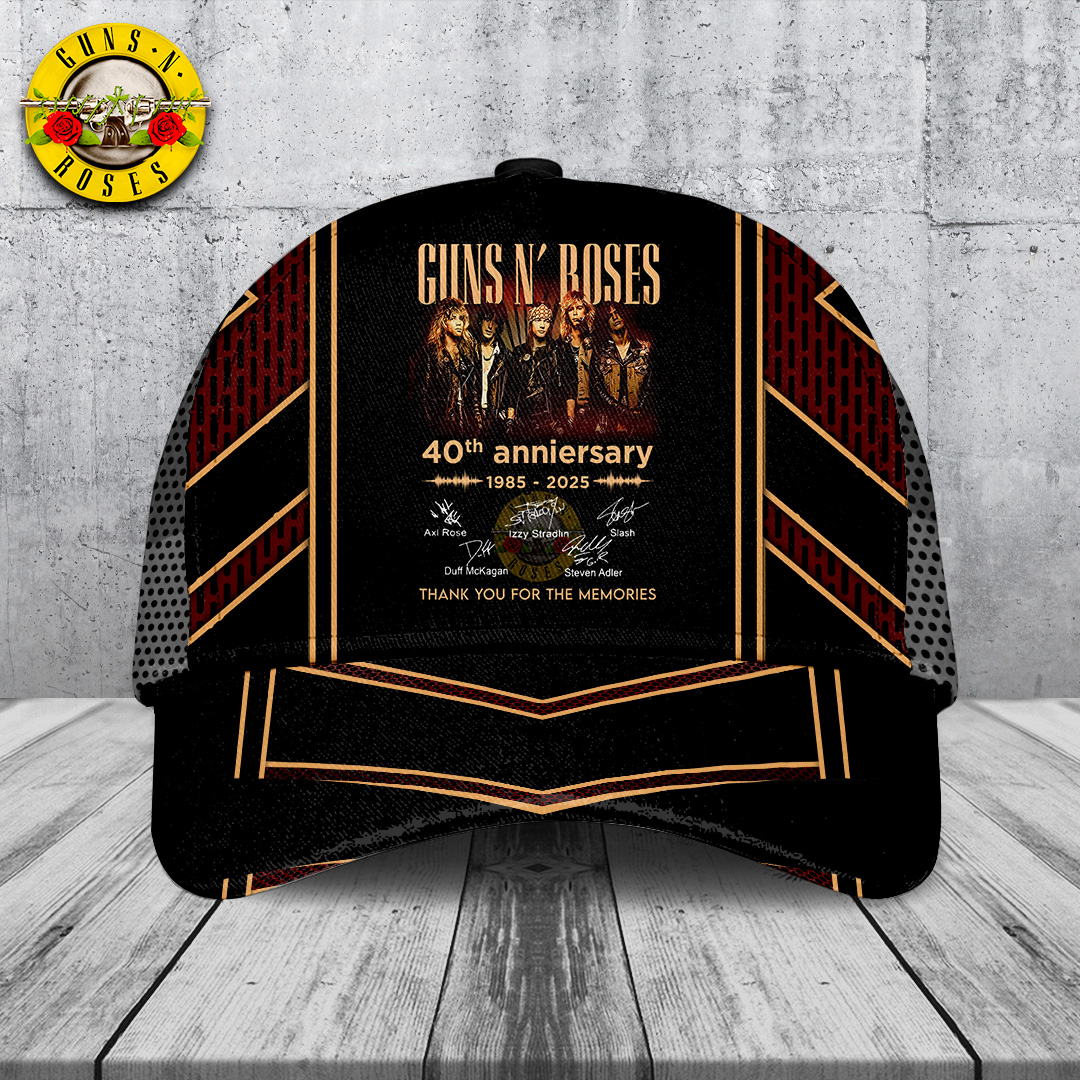 Sportswearmerch Guns N' Roses Music Classic Cap Gift For Fan