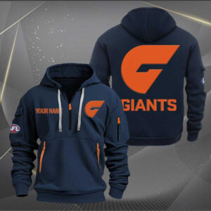 Sportswearmerch GWS Giants Personalized Half Zip Hoodie For Fan