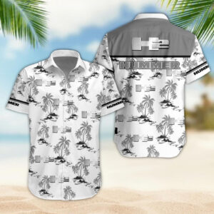 Sportswearmerch H2 Hummer Truck Hawaiian Shirt For Fan