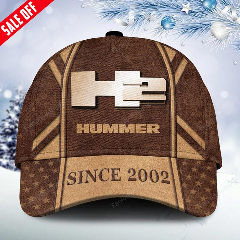 Sportswearmerch H2 Hummer Car Personalized Cap For Fan