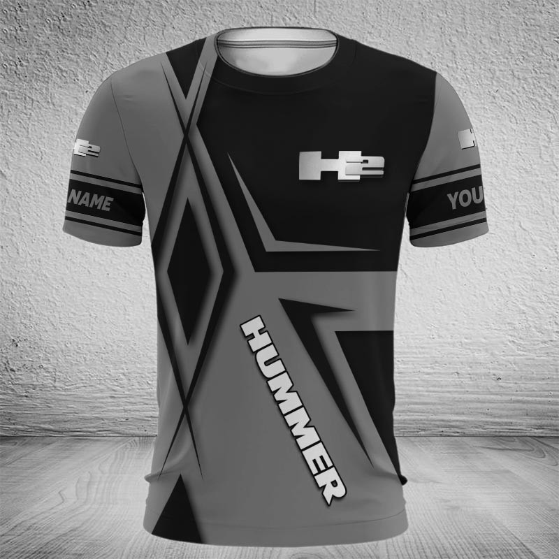 Sportswearmerch H2 Hummer Car T-shirt For Fan