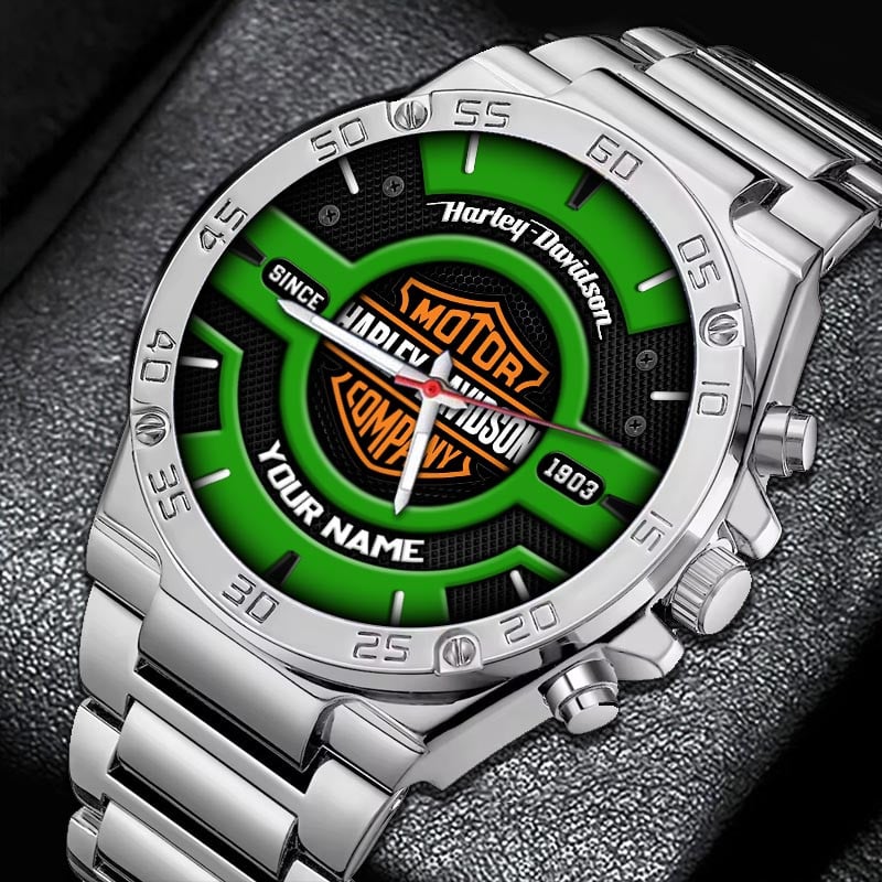 Sportswearmerch Harley-Davidson Motorcycle Watch For Fan