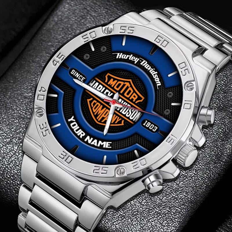 Sportswearmerch Harley-Davidson Motorcycle Watch For Fan