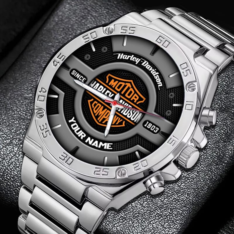 Sportswearmerch Harley-Davidson Motorcycle Watch For Fan
