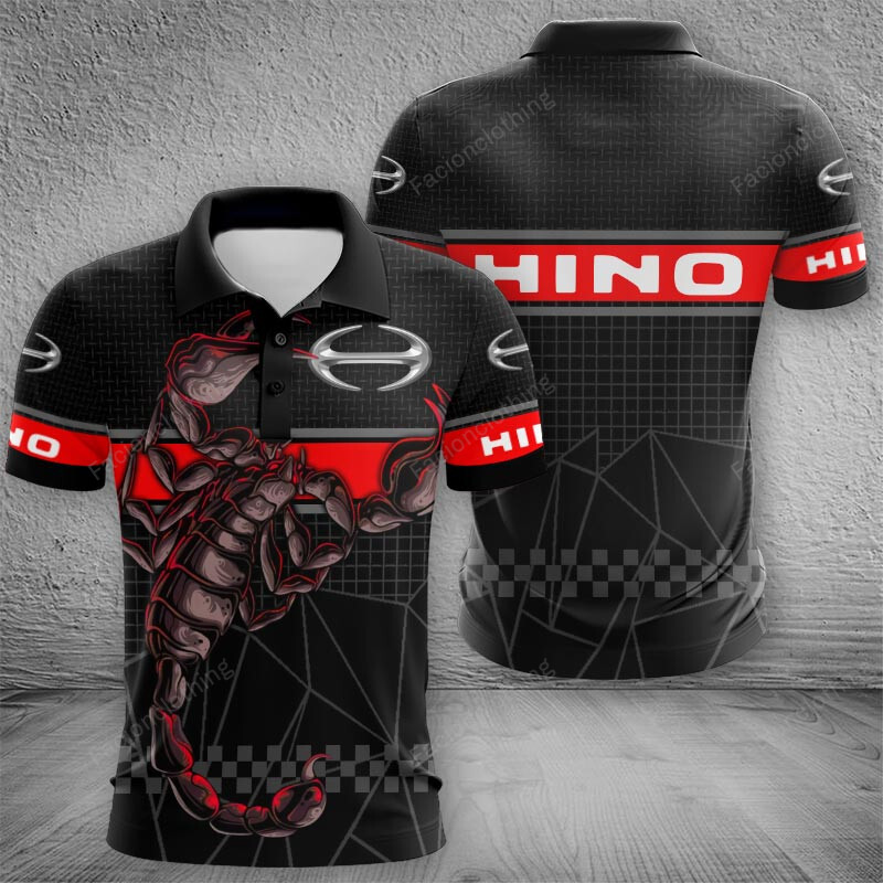Sportswearmerch Hino Trucks Polo Shirt For Fan