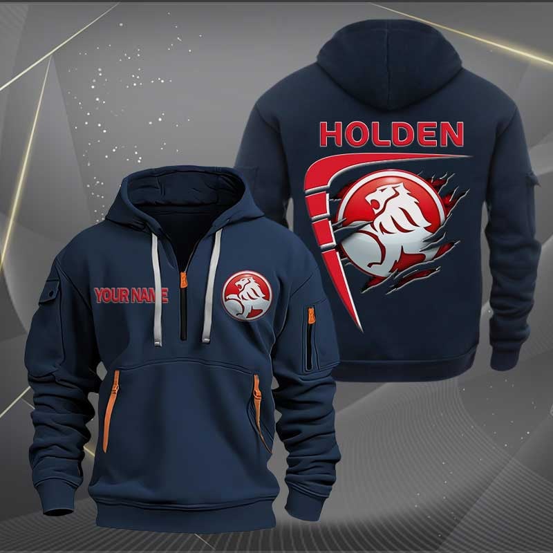 Sportswearmerch Holden Car Personalized Half Zip Hoodie For Fan