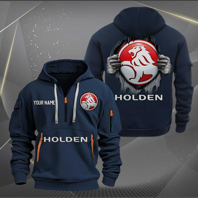 Sportswearmerch Holden Car Personalized Half Zip Hoodie For Fan