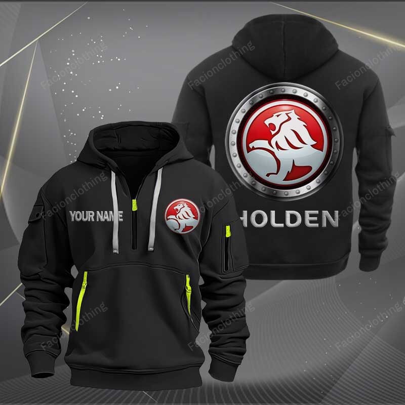 Sportswearmerch Holden Car Personalized Half Zip Hoodie For Fan