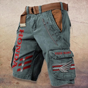 Sportswearmerch Honda Car Denim Shorts For Fan