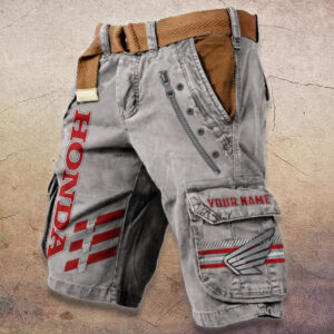 Sportswearmerch Honda Car Denim Shorts For Fan