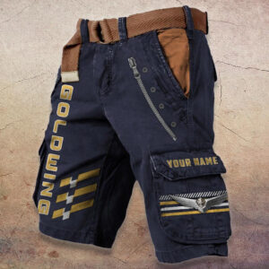 Sportswearmerch Honda Car Goldwing Motorcycle Denim Shorts For Fan