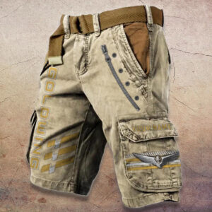 Sportswearmerch Honda Car Goldwing Motorcycle Denim Shorts For Fan