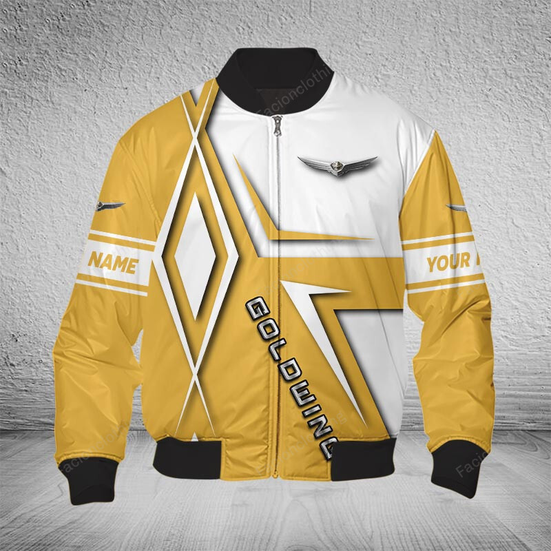 Sportswearmerch Honda Gold Wing Motorcycle Bomber Jacket For Fan