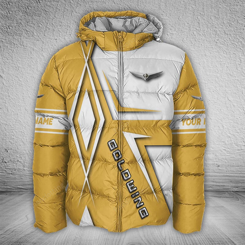 Sportswearmerch Honda Gold Wing Motorcycle Puffer Jacket For Fan