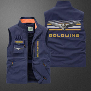 Sportswearmerch Honda Motorcycle Goldwing Motorcycle Pocket Vest For Fan
